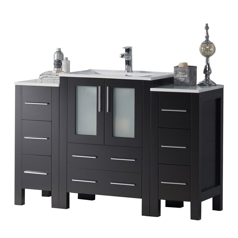 Blossom 54'' Single Bathroom Vanity Base Only Wayfair.ca